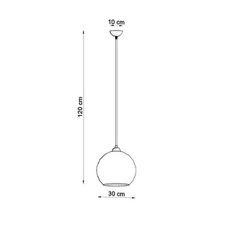 Champagne Glass Pendant – Minimalist Pendant Light With Soft Ambient Glow