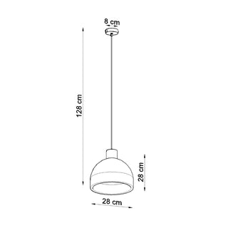 Industrial Pendant Light | Gray Concrete Lampshade - Chic Modern Pendant Lamp
