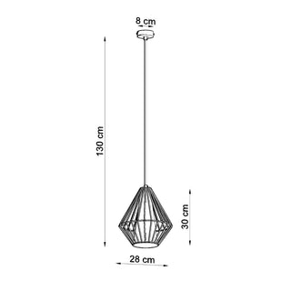 Suspension réglable – Luminaire conique blanc | Éclairage scandinave moderne