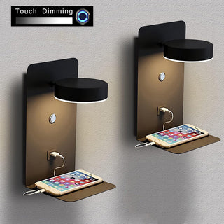 Modern USB charging wall lamp LED — soft warm glow sconce