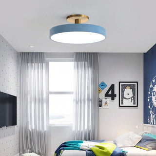 Semi-Flush Mount Ceiling Light – Acrylic LED Fixture for Bedroom & Dining Room