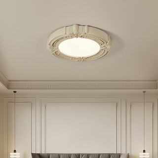 Vintage French retro ceiling lamp – warm LED bedroom