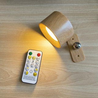 Modern rotation wall light top view — LED 360° fixture