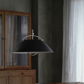 Modern dining pendant in interior — Nordic adjustable ceiling lamp