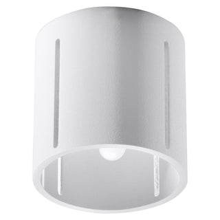Plafonnier moderne – Luminaire cylindrique blanc | Éclairage Lumavera épuré