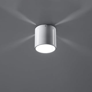 Plafonnier moderne – Luminaire cylindrique blanc | Éclairage Lumavera épuré