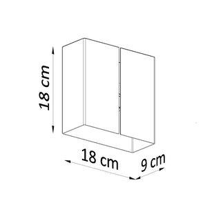 Applique murale blanche moderne – Applique murale de couloir minimaliste | Lumavera Lighting