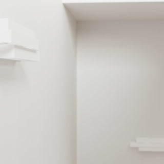 Applique Murale Blanche Moderne – Lampe Murale Scandinave Élégante | Éclairage d'Ambiance pour Couloir