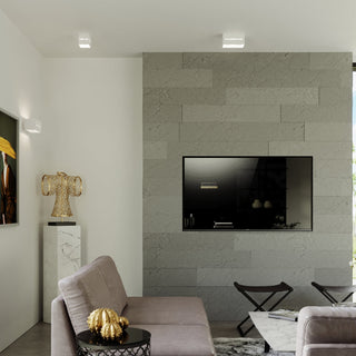 Plafonnier Blanc en Aluminium – Éclairage de Couloir Moderne | Luminaire Asterion Lumavera