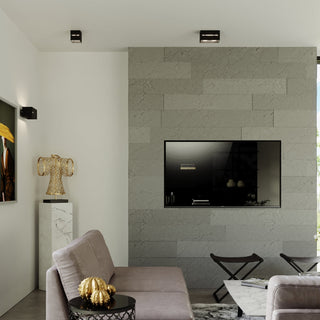 Plafonnier noir perforé – Luminaire moderne en aluminium | Éclairage ambiant doux