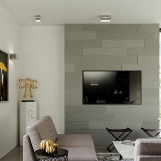 Plafonnier moderne | Luminaire en aluminium gris - Éclairage de salon par Lumavera