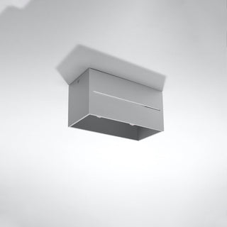 Plafonnier moderne | Luminaire en aluminium gris - Éclairage de salon par Lumavera