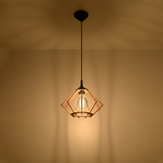 Suspension en bois naturel – Suspension scandinave pour éclairage de salon