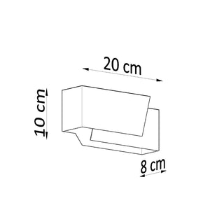 Applique murale minimaliste blanche – Éclairage mural moderne | Lampe d'intérieur élégante