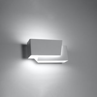 Applique murale minimaliste blanche – Éclairage mural moderne | Lampe d'intérieur élégante