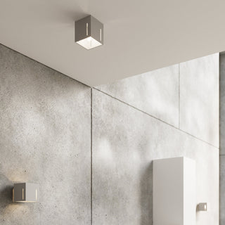 Modern Wall Light - Gray Aluminum Minimalist Wall Sconce for Ambient Lighting