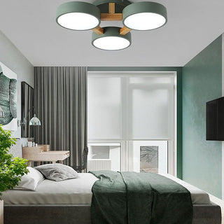 Acrylic Ceiling Light – Modern Multi-Head Fixture with Diffused Acrylic Heads