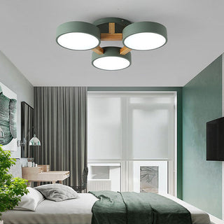 Acrylic Ceiling Light – Modern Multi-Head Fixture with Diffused Acrylic Heads