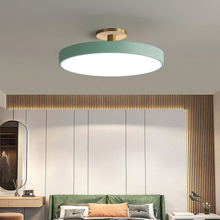 Semi-Flush Mount Ceiling Light – Acrylic LED Fixture for Bedroom & Dining Room