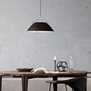 Nordic pendant lamp detail — adjustable dining room ceiling