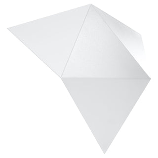 Applique murale moderne | Luminaire élégant en acier blanc pour salon