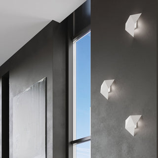 Applique murale moderne | Luminaire élégant en acier blanc pour salon