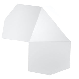 Applique Murale Blanche en Acier – Lampe Murale Designer Compacte à Ambiance Réglable