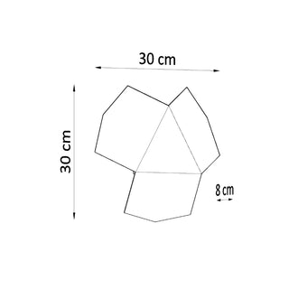 Applique Murale Blanche en Acier – Lampe Murale Designer Compacte à Ambiance Réglable