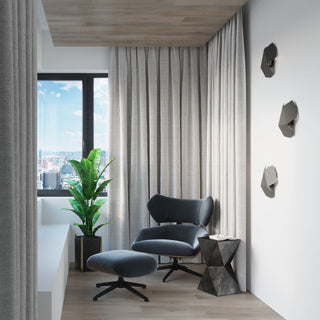 Minimalist Black Wall Lamp – Modern LED Wall Lighting | Compact Ambient Fixture