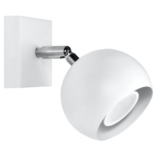 Applique murale blanche réglable – Luminaire mural moderne | Accent de luminaire Lumavera