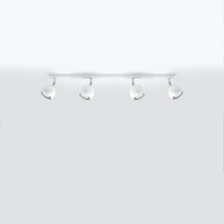 Plafonnier Moderne – Spots Orientables | Lampe LED Blanche pour Salon
