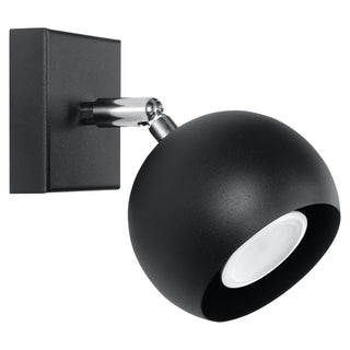 Adjustable Black Wall Light – Modern Sleek Black Sconce for Living Room