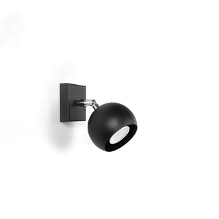 Adjustable Black Wall Light – Modern Sleek Black Sconce for Living Room