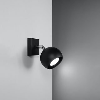 Adjustable Black Wall Light – Modern Sleek Black Sconce for Living Room