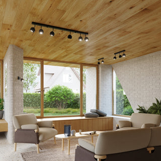 Adjustable Black Spotlight | Modern Ceiling Light for Living Room Lighting