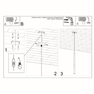 Suspension Tube Luminaire en Métal Blanc – Lampe Suspendue Moderne pour Éclairage de Salle à Manger et d'Espace de Travail