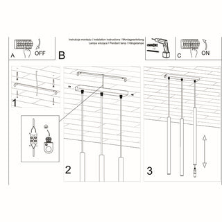 Suspension blanche – Lampe cylindrique en métal pour éclairage de salon