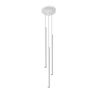 White Tubular Pendant Light – Modern Pendant Lighting | Elegant Linear Fixture