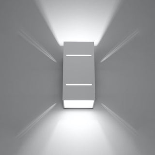 Applique Murale Moderne | Applique Murale Minimaliste en Aluminium Blanc - Lumavera Lighting