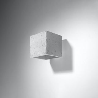 Industrial Concrete Wall Light – Gray Concrete Sconce With Raw Finish