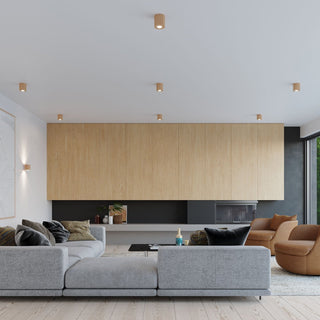 Applique Murale en Bois Naturel – Lampe Murale Scandinave avec Lumière Ambiante Douce