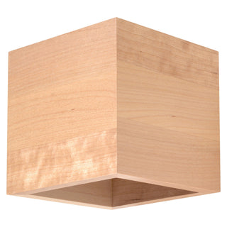 Applique murale scandinave en bois – Luminaire en bois naturel avec lumière d'ambiance douce