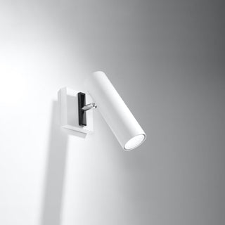 Adjustable Wall Light – Minimalist White Wall Lamp | LED Compatible Accent Lighting