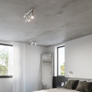 Plafonnier moderne - Lampe blanche réglable pour éclairage de salon par Lumavera