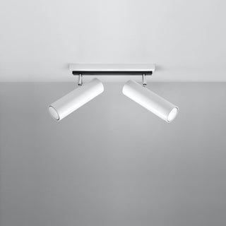 Plafonnier moderne - Lampe blanche réglable pour éclairage de salon par Lumavera