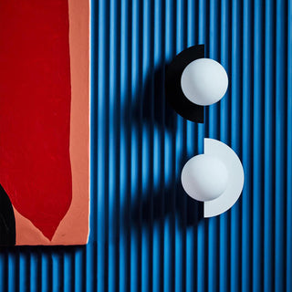 Indoor colorful irregular modern wall sconce — lamp