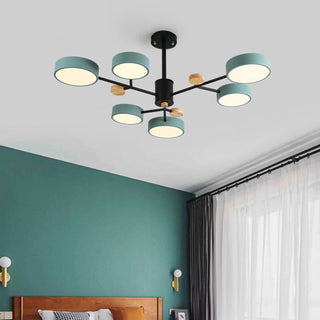 Modern acrylic LED pendant chandelier – energy-efficient ceiling light