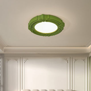 French vintage bedroom ceiling lamp retro – warm LED