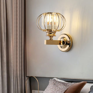 Vintage wall sconce modern luxury bedroom — lighting fixture