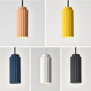Modern Nordic long bar pendant casting kitchen glow